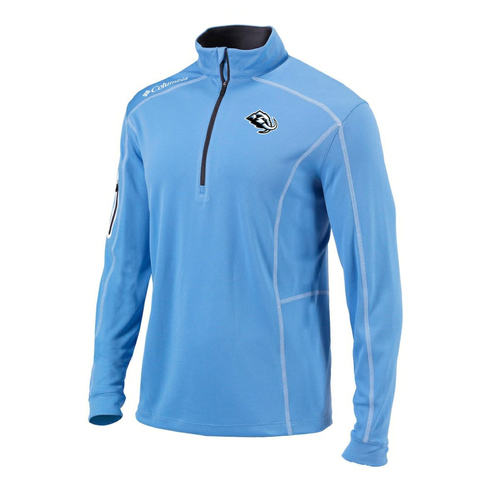 Utah Mammoth Columbia Omni-Wick Shotgun Pullover - Blue | US 202782253
