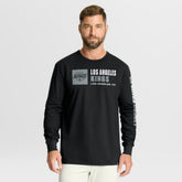 Los Angeles Kings Fanatics Goal Crease Legacy Long Sleeve T-Shirt - Black | US 202782940
