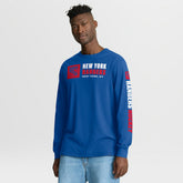 New York Rangers Fanatics Goal Crease Legacy Long Sleeve T-Shirt - Blue | US 202782945