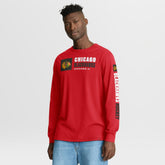 Chicago Blackhawks Fanatics Goal Crease Legacy Long Sleeve T-Shirt - Red | US 202782960