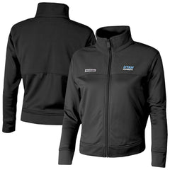 Utah Mammoth Columbia Women's River Fleece Full-Zip Jacket - Black | US 202783452