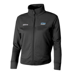 Utah Mammoth Columbia Women's River Fleece Full-Zip Jacket - Black | US 202783452