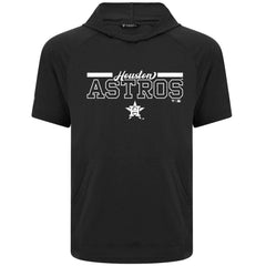 Houston Astros Levelwear Phase Vanguard Hoodie T-Shirt - Black Hoodies
