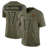 Terry McLaurin Washington Commanders 2025 Salute to Service Limited Jersey - Olive Jerseys