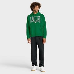 Philadelphia Eagles Full Blitz Club Fleece Pullover Hoodie - Green Hoodies