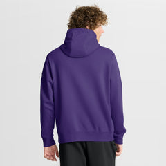Minnesota Vikings Full Blitz Club Fleece Pullover Hoodie - Purple Hoodies
