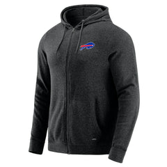 Buffalo Bills J. Palmer Players Lounge Tri-Blend Full-Zip Hoodie - Dark Heather Gray Hoodies