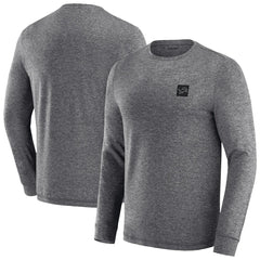Detroit Lions J. Palmer Four Down Long Sleeve T-Shirt - Heather Black T-shirts