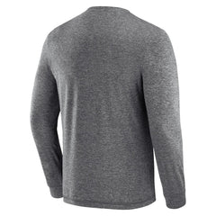 Detroit Lions J. Palmer Four Down Long Sleeve T-Shirt - Heather Black T-shirts
