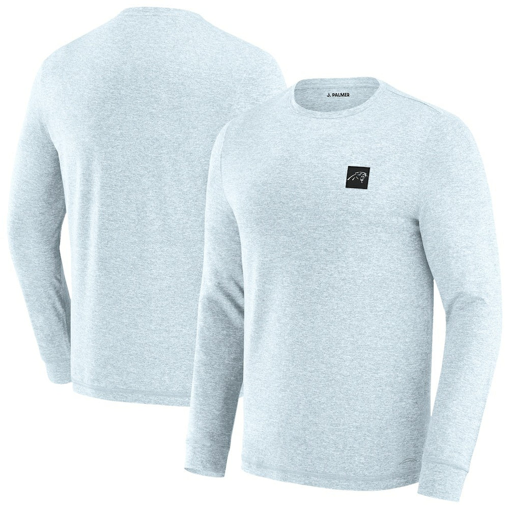 Carolina Panthers J. Palmer Four Down Long Sleeve T-Shirt - Gray T-shirts