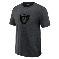 Las Vegas Raiders J. Palmer Players Lounge Tri-Blend T-Shirt - Graphite T-shirts