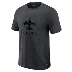New Orleans Saints J. Palmer Players Lounge Tri-Blend T-Shirt - Graphite T-shirts
