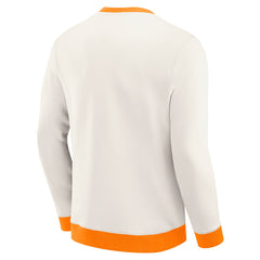 Tampa Bay Buccaneers Darius Rucker Collection Colorblock Pullover Sweatshirt - Cream Pullover
