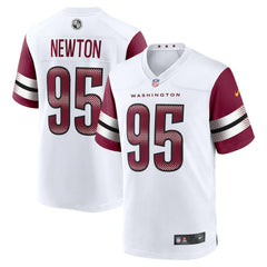 Jer'Zhan Newton Washington Commanders Game Jersey - White Jerseys