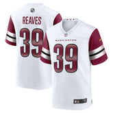 Jeremy Reaves Washington Commanders Game Jersey - White Jerseys