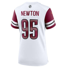 Jer'Zhan Newton Washington Commanders Women's Game Jersey - White Jerseys