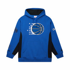 Orlando Magic Hardwood Classics Team Origins Fleece Pullover Hoodie Blue - Mitchell & Ness
