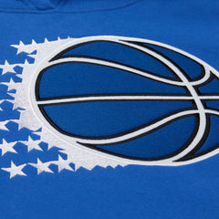 Orlando Magic Hardwood Classics Team Origins Fleece Pullover Hoodie Blue - Mitchell & Ness