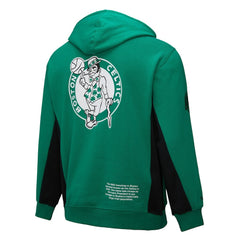 Boston Celtics Hardwood Classics Team Origins Fleece Pullover Hoodie Kelly Green - Mitchell & Ness outlet