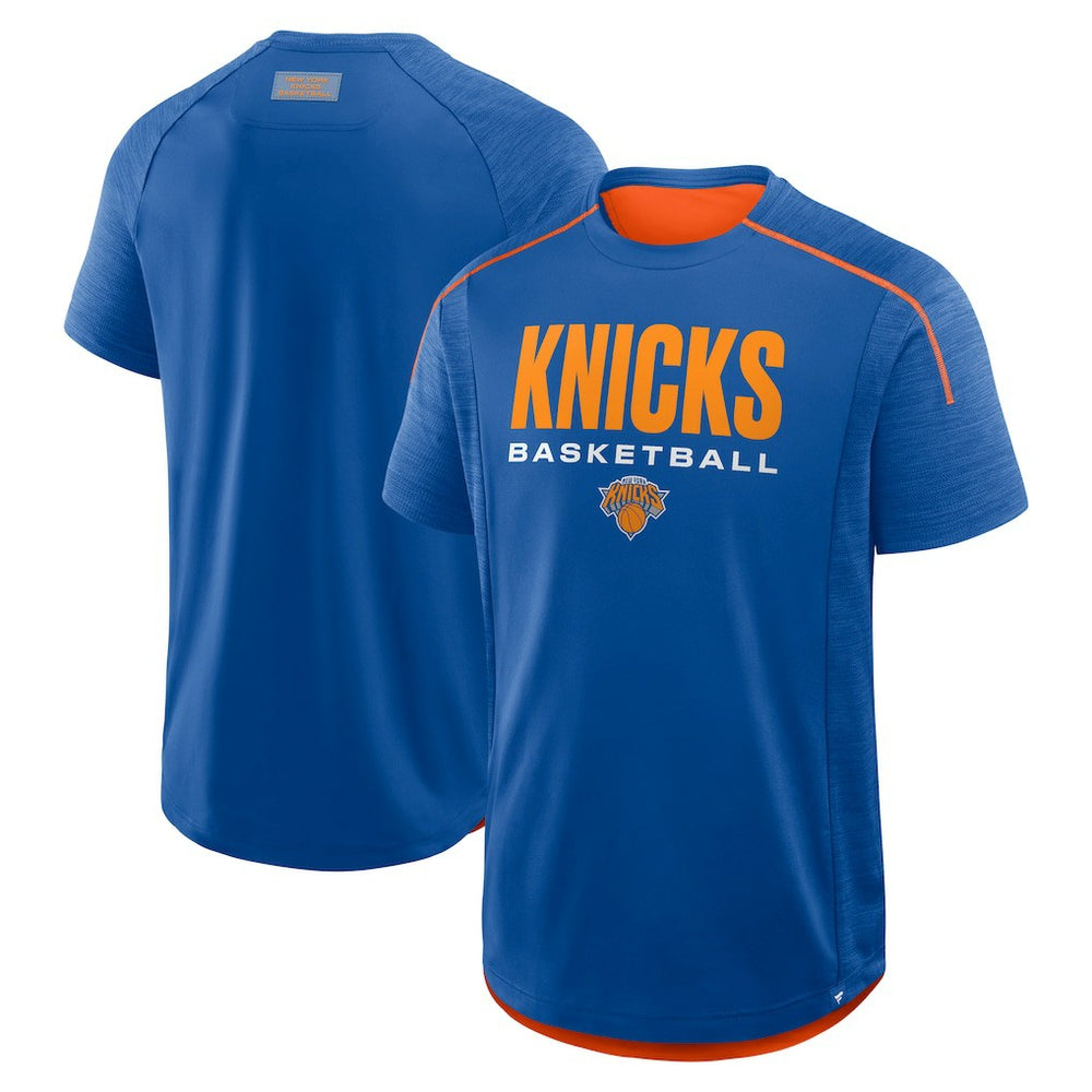 New York Knicks Inbound Pass Play Practice T-Shirt Blue - Fanatics