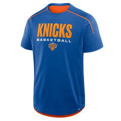 New York Knicks Inbound Pass Play Practice T-Shirt Blue - Fanatics