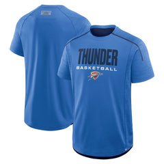 Oklahoma City Thunder Inbound Pass Play Practice T-Shirt Blue - Fanatics