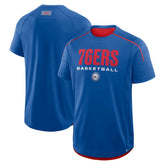Philadelphia 76ers Inbound Pass Play Practice T-Shirt Royal - Fanatics