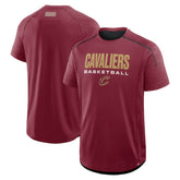 Cleveland Cavaliers Inbound Pass Play Practice T-Shirt Wine - Fanatics