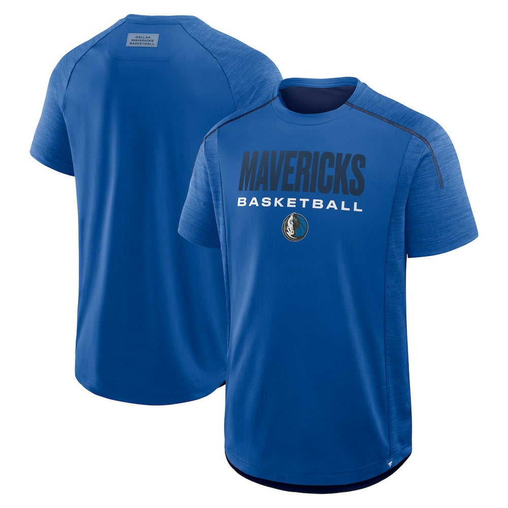 Dallas Mavericks Inbound Pass Play Practice T-Shirt Blue - Fanatics