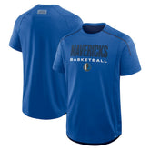 Dallas Mavericks Inbound Pass Play Practice T-Shirt Blue - Fanatics