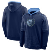 Memphis Grizzlies Pick & Roll Defender Pullover Hoodie Navy - Fanatics