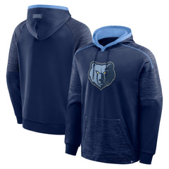 Memphis Grizzlies Pick & Roll Defender Pullover Hoodie Navy - Fanatics