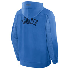 Oklahoma City Thunder Back Door Cut Play Defender Full-Zip Hoodie Blue - Fanatics