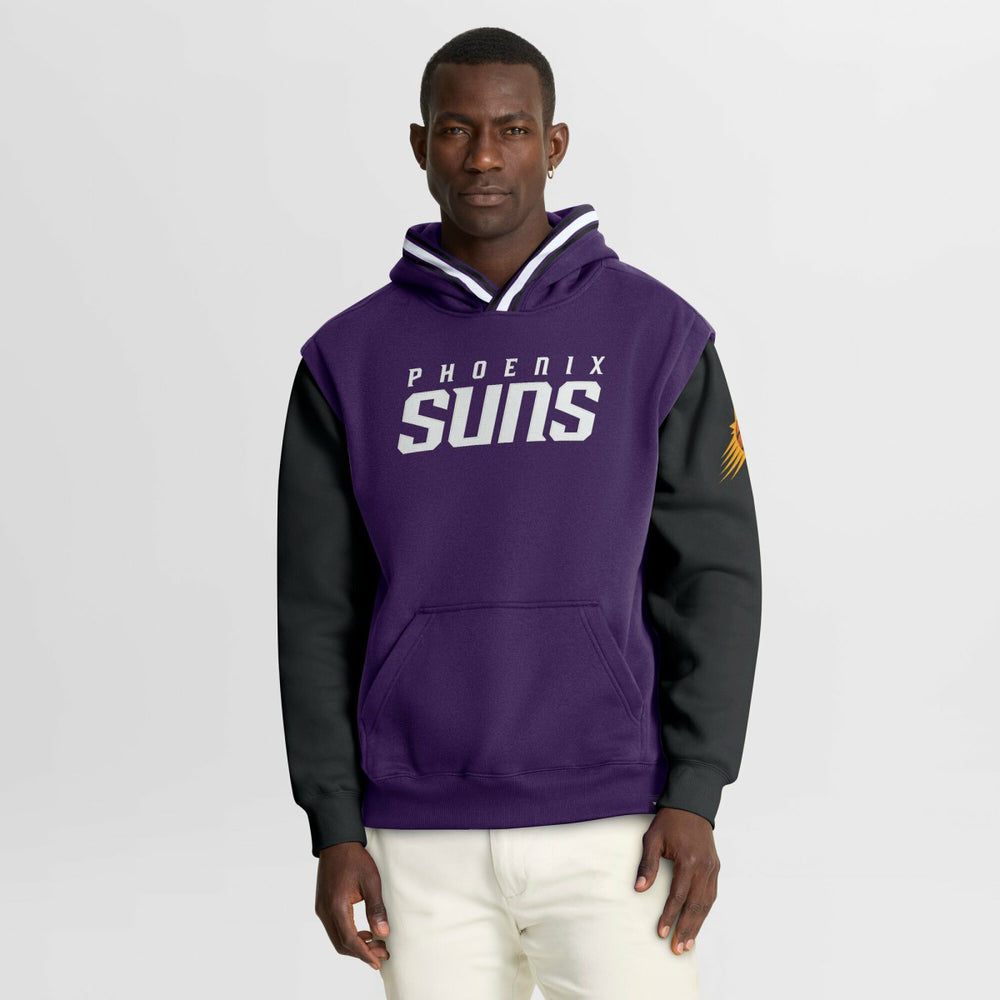 Phoenix Suns Half Court Shot Clock Fastbreak Hoodie Purple/Black - Fanatics