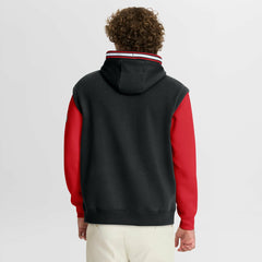 Portland Trail Blazers Half Court Shot Clock Fastbreak Hoodie Black/Red - Fanatics
