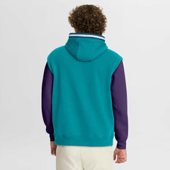 Charlotte Hornets Half Court Shot Clock Fastbreak Hoodie Teal/Purple - Fanatics