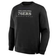 Philadelphia 76ers Crossover Collection Defensive Rotation Drill Premium Pullover Sweatshirt Black - Fanatics