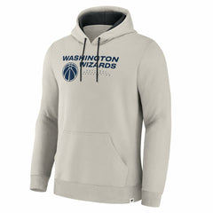 Washington Wizards Crossover Collection Blocked Shot Premium Pullover Hoodie Off White - Fanatics
