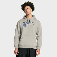 New York Knicks Crossover Collection Blocked Shot Premium Pullover Hoodie Off White - Fanatics