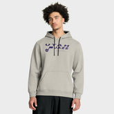 Utah Jazz Crossover Collection Blocked Shot Premium Pullover Hoodie Off White - Fanatics