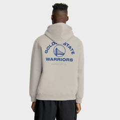 Golden State Warriors Crossover Collection Blocked Shot Premium Pullover Hoodie Off White - Fanatics