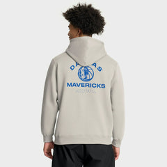 Dallas Mavericks Crossover Collection Blocked Shot Premium Pullover Hoodie Off White - Fanatics