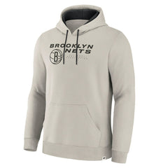 Brooklyn Nets Crossover Collection Blocked Shot Premium Pullover Hoodie Off White - Fanatics outlet