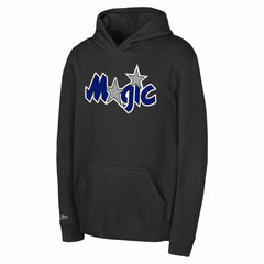 Orlando Magic Preschool Retro Logo Pullover Hoodie Black - Mitchell & Ness