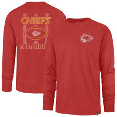 Kansas City Chiefs '47 Regional Backer Franklin Long Sleeve T-Shirt - Red T-shirts