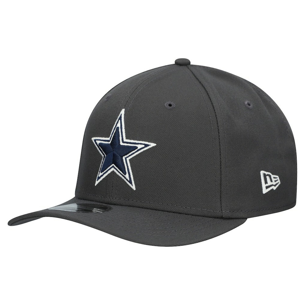 Dallas Cowboys New Era Main 9SEVENTY Adjustable Hat - Graphite Hats