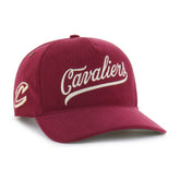 Cleveland Cavaliers '47 Golden Age Relaxed Corduroy Hitch Adjustable Hat Wine - 47 brand