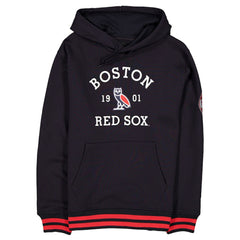 Boston Red Sox OVO x New Era Heavyweight Fleece Hoodie - Navy Hoodies