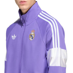 Real Madrid Lifestyler Full-Zip Track Jacket Purple - Adidas discount