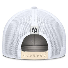 New York Yankees Nike Cooperstown Collection Dri-FIT Rise Trucker Adjustable Hat - Natural Hats